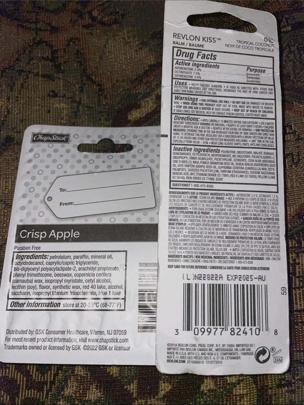 Revlon Balm & Crisp Apple chapstick